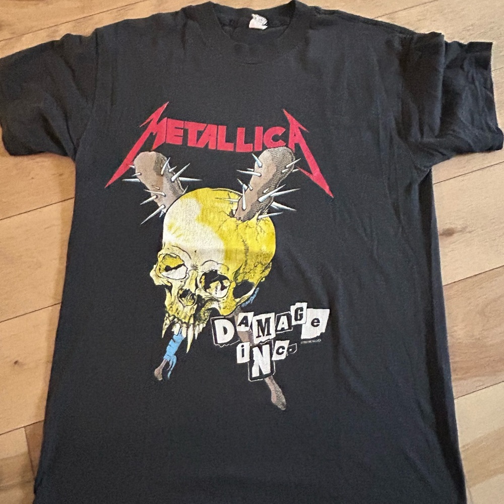 Vintage Metallica Black concert T-Shirt